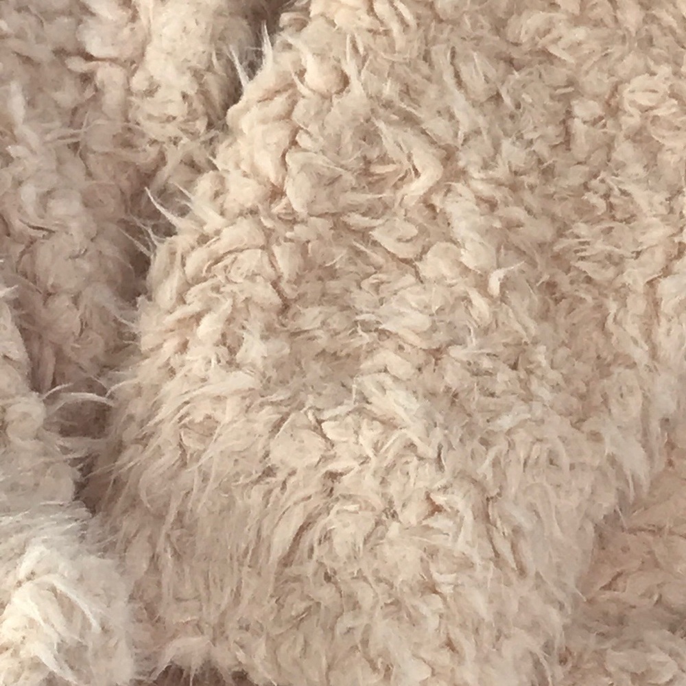 🔺LAST ONE🔺Pink Sherpa Fleece Duster Coat SMALL - Picture 7 of 8